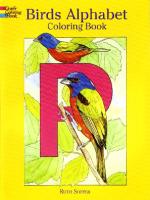 Birds Alphabet - Coloring Book [PDF]