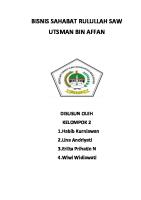 Bisnis Utsman Bin Affan