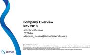 Biznet Corporate Overview May 2018 PDF