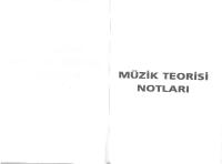 BONA Müzik Teorisi Notları [PDF]