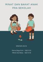 Booklet Anak Pra Sekolah [PDF]