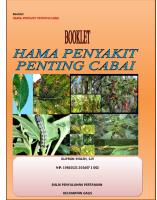 Booklet Hama Penyakit Cabai [PDF]