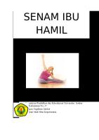 Booklet Senam Ibu Hamil