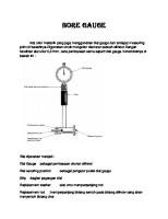 Bore Gauge [PDF]