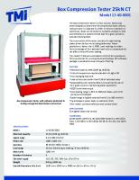 Box Compression Tester 25kN CT: Model 17-40-0001 [PDF]