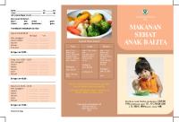 Brosur Makanan Sehat Anak Balita PDF