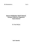 BSK 25 Bauran Kebijakan Perry Warjiyo PDF [PDF]