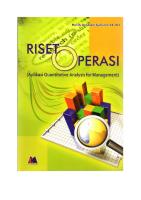 Buku 4. Riset Operasi PDF