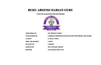 Buku Absensi Harian Guru [PDF]