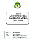 Buku Administrasi RA