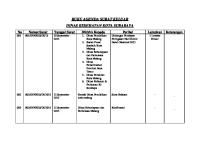 Buku Agenda Surat Keluar