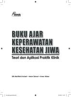 Buku Ajar Keperawatan Kesehatan Jiwa Teo