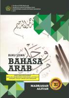 Buku Bahasa Arab Untuk Siswa Kelas XI Madrasah Aliyah [PDF]