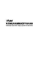 Buku Kemuhammadiyahan PDF [PDF]