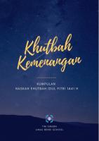 Buku Khutbah Idul Fitri 1441 H4