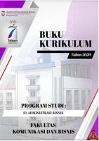 Buku Kurikulum 2020 Program Studi Administrasi Bisnis - Final [PDF]