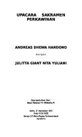 Buku Liturgi 1 [PDF]