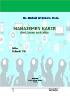 Buku Manajemen Karir - Rahmi Widyanti