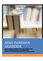 Buku Panduan Akademik Prodi Sarjana Keperawatan 2021-2022