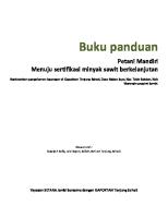 Buku Panduan Petani Mandiri