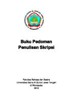 Buku Pedoman Skripsi