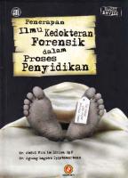 Buku Penerapan Ilmu Kedokteran Forensik