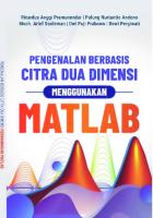 Buku Pengenalan Citra 2 Dimensi Menggunakan MATLAB