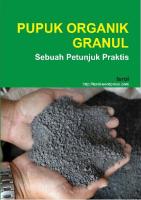 Buku Pupuk Organik Granul