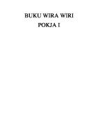 Buku Wira Wiri Pokja I