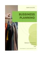 Bussiness Plan - Renaldy Abimanyu 193010401021 [PDF]