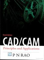 Cad Cam Text Book by Pnrao PDF