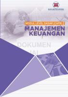 CAFB IAI - Modul Manajemen Keuangan by Ikatan Akuntan Indonesia (IAI)