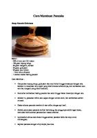 Cara Membuat Pancake [PDF]