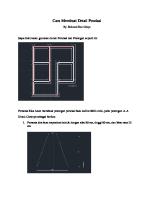 Cara Membuat Potongan Pondasi [PDF]