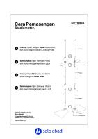 Cara Pemasangan Dan Penggunaan Stadiometer