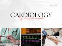 Cardiology: By: DR - Elvira Miranda [PDF]