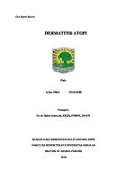 Case Dermatitis Atopik PDF