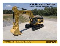 Cat 374D PDF