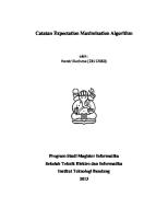 Catatan Kecil EM-Algorithm [PDF]