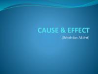 Cause and Effect