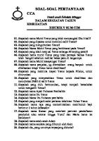 Cca Sekolah Minggu [PDF]