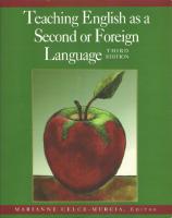 Celce Murcia Mariam Teaching English As A Second or Foreign [PDF]