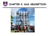 Chapter 4 - Gas Absorption