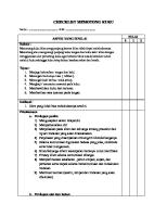 Checklist Memotong Kuku [PDF]