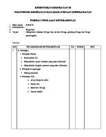 Checklist Pemeriksaan Telinga [PDF]