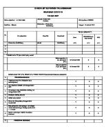 Checklist Supervisi Pelaksanaan Imunisasi COVID-19 PKM PEULIMBANG