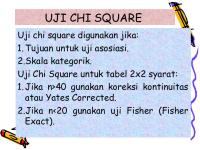 Chi Square