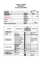 CLINICAL PATHWAY Appendicitis