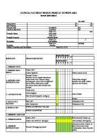 Clinical Pathway Benign Prostat Hyperplasia