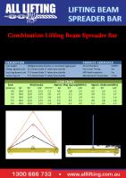 Combination-Bar Lifting Beam and Spreader Beam